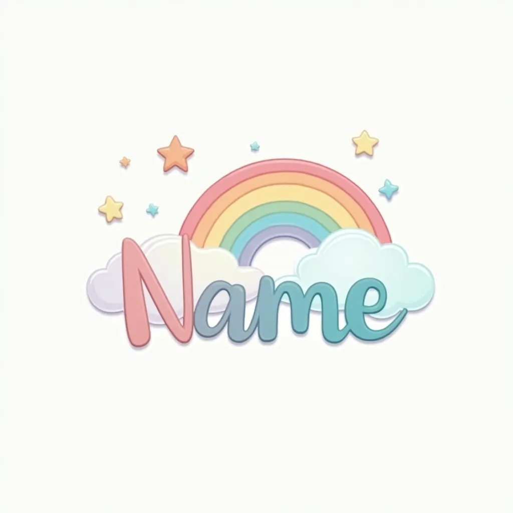 Kawaii style gaming logo example