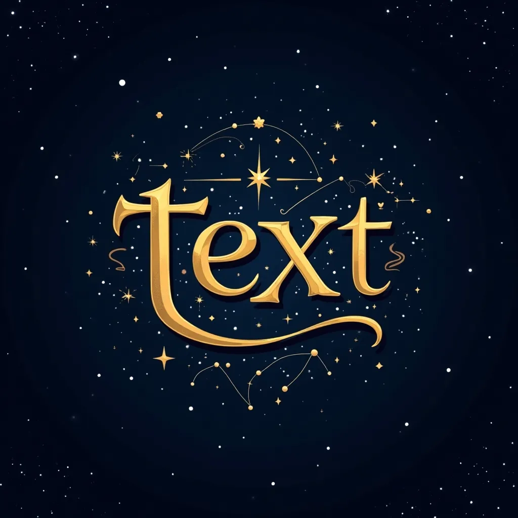 Astrology themed gaming logo example