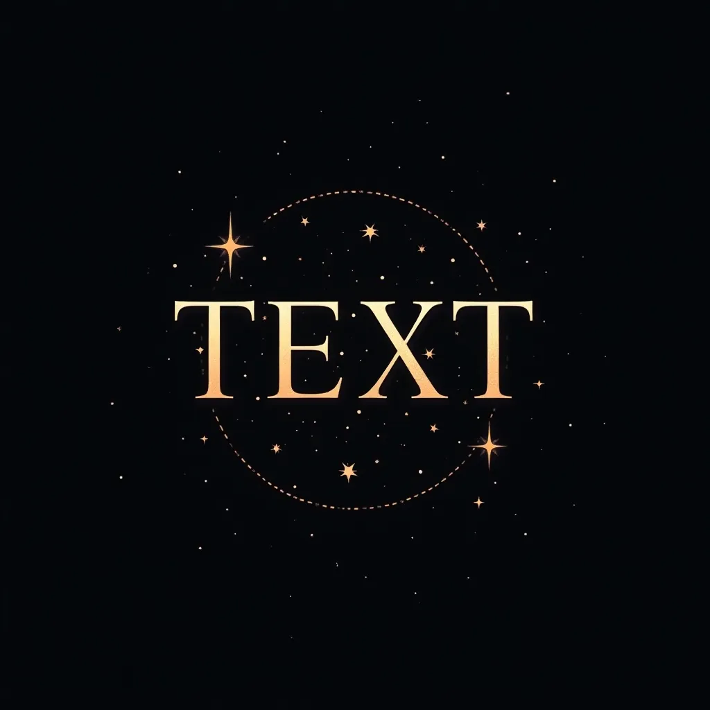 Astrology themed gaming logo example