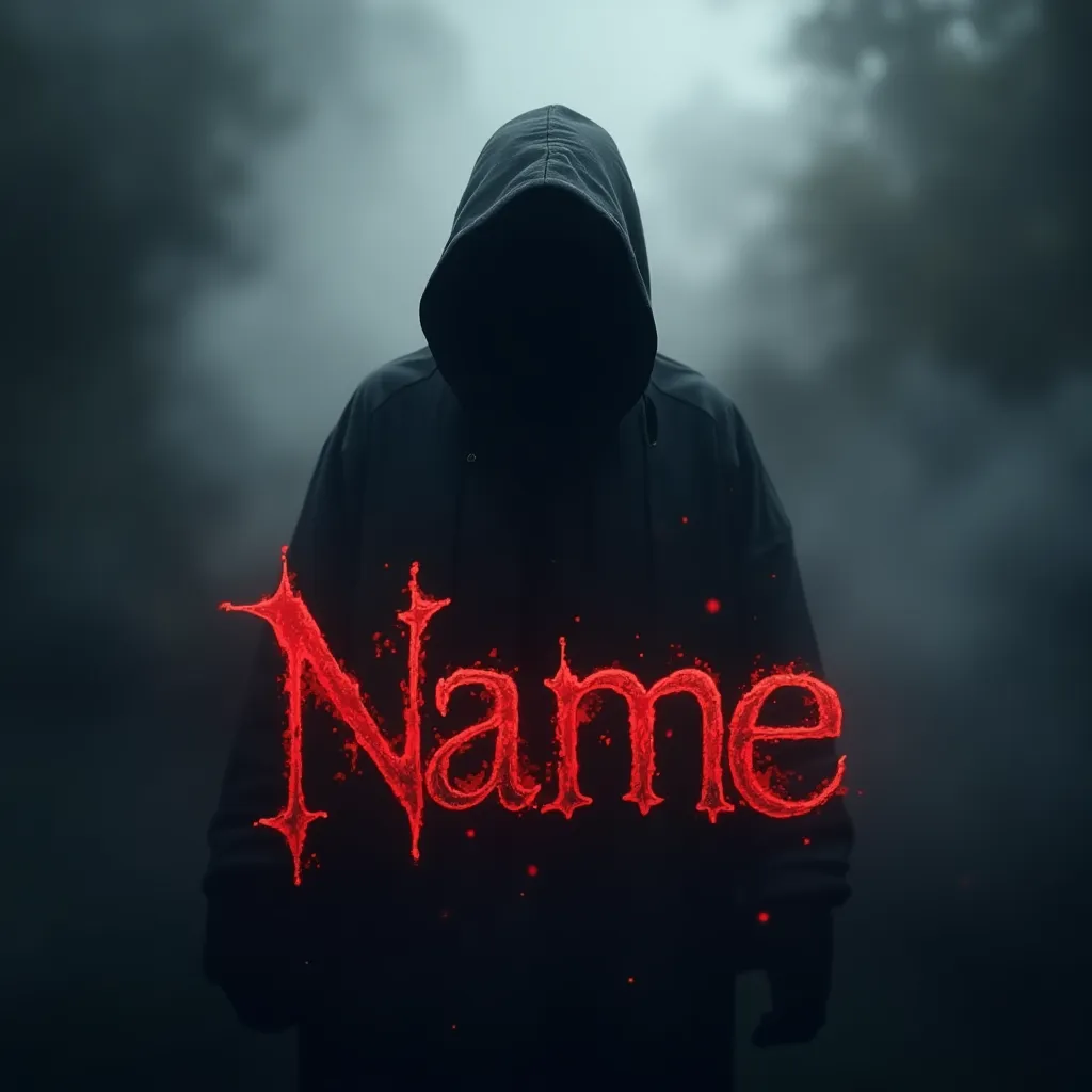 Horror themed gaming logo example