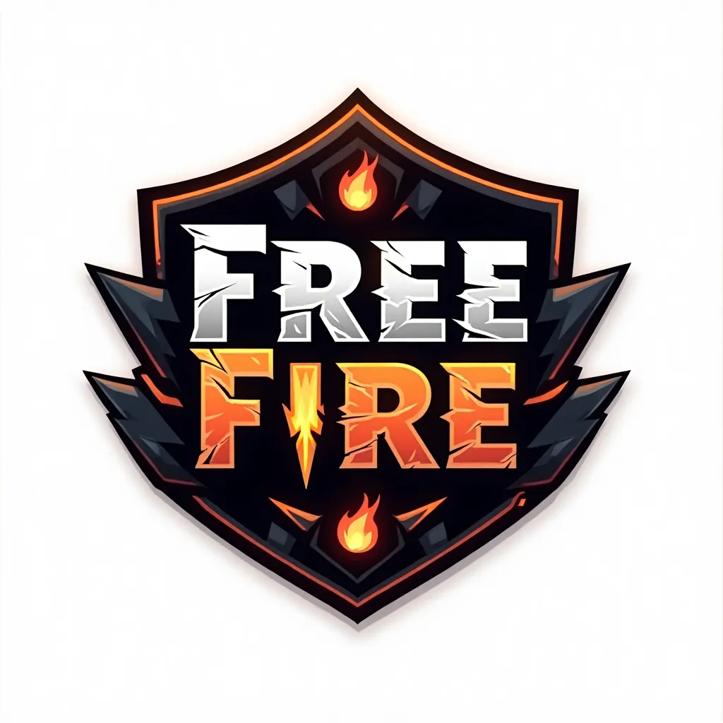 Free Fire gaming logo example