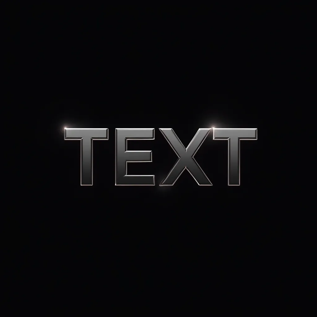 Black logo example