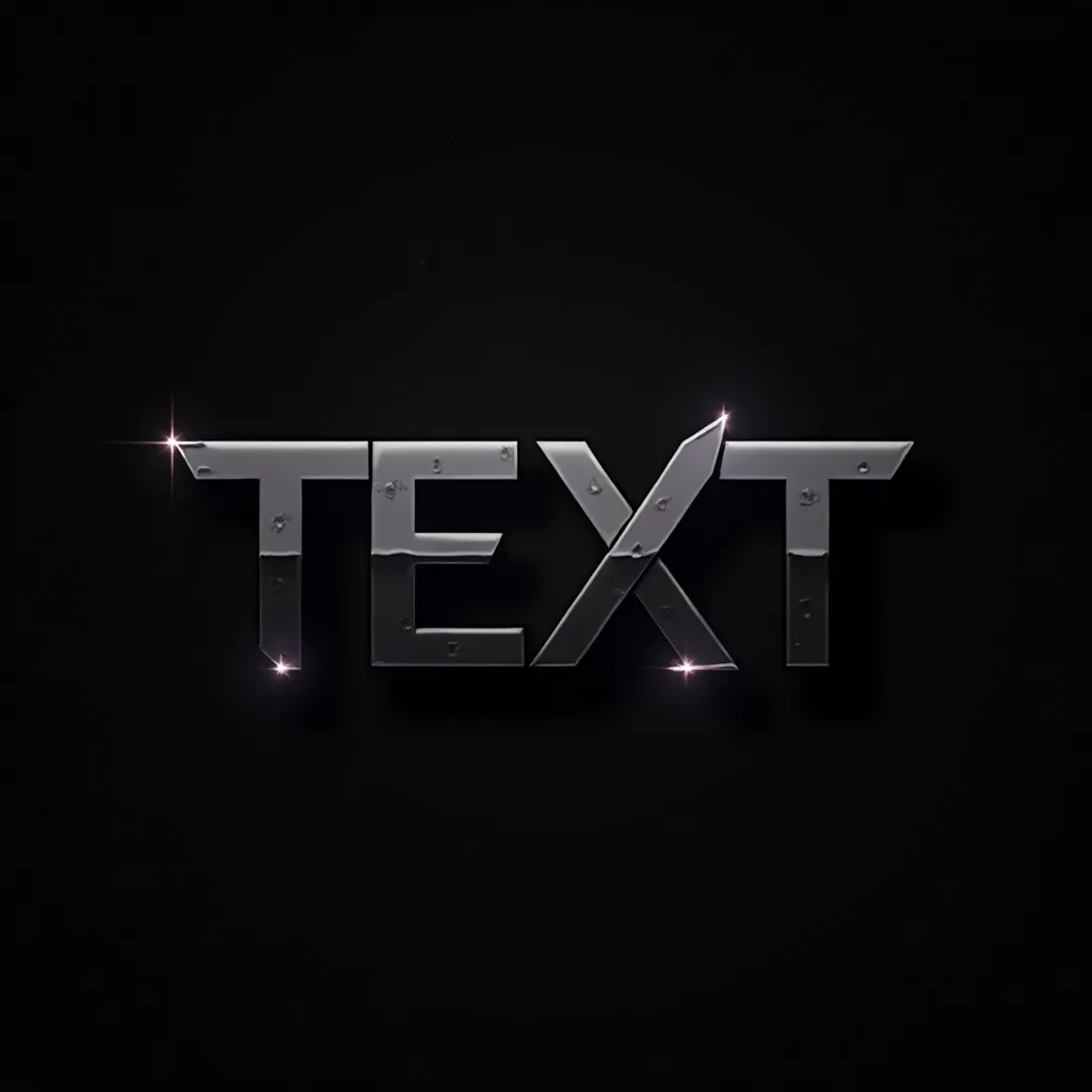 Black colored gaming logo example