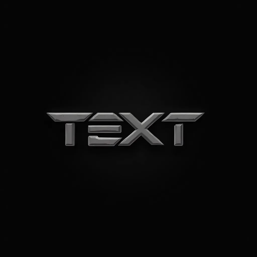 Black colored gaming logo example