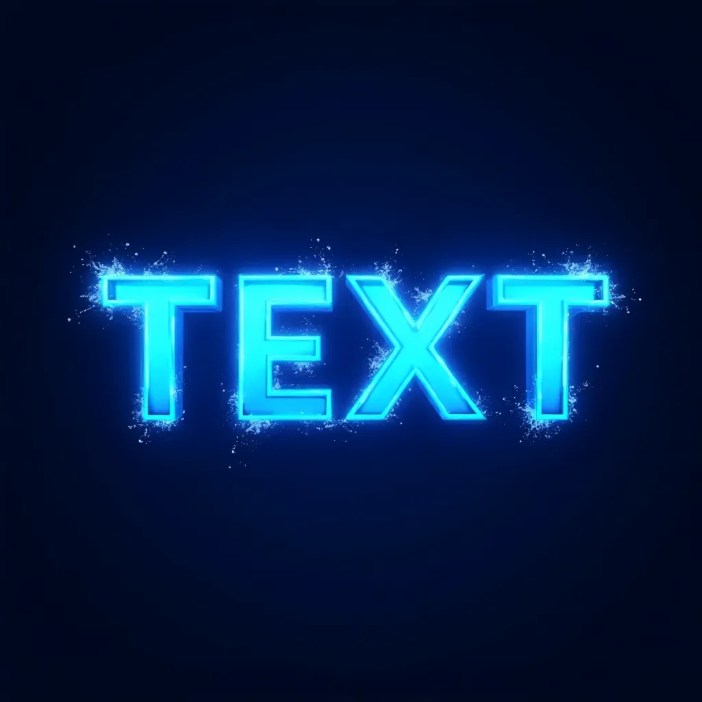 Blue colored gaming logo example