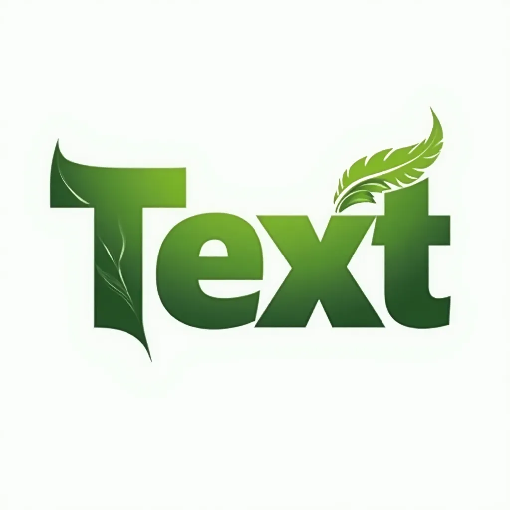 Green colored gaming logo example