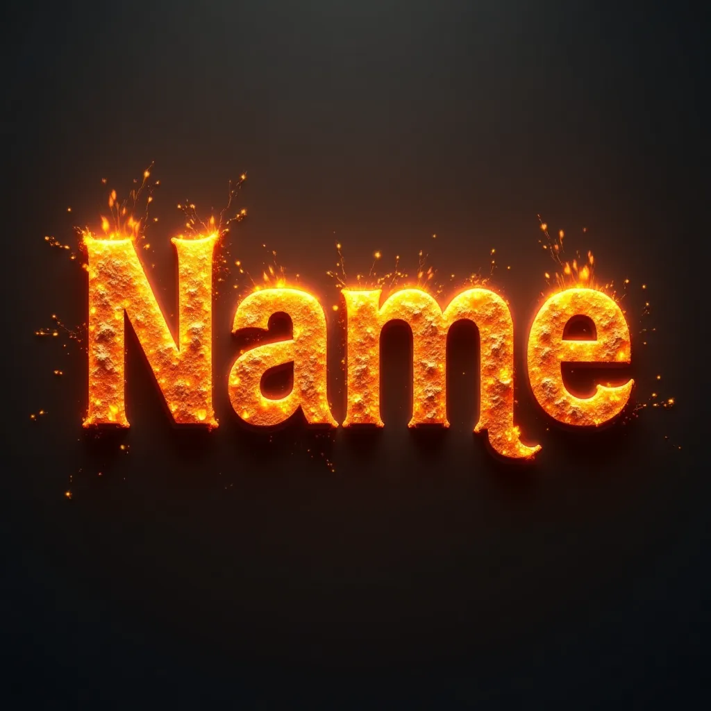 Orange colored gaming logo example