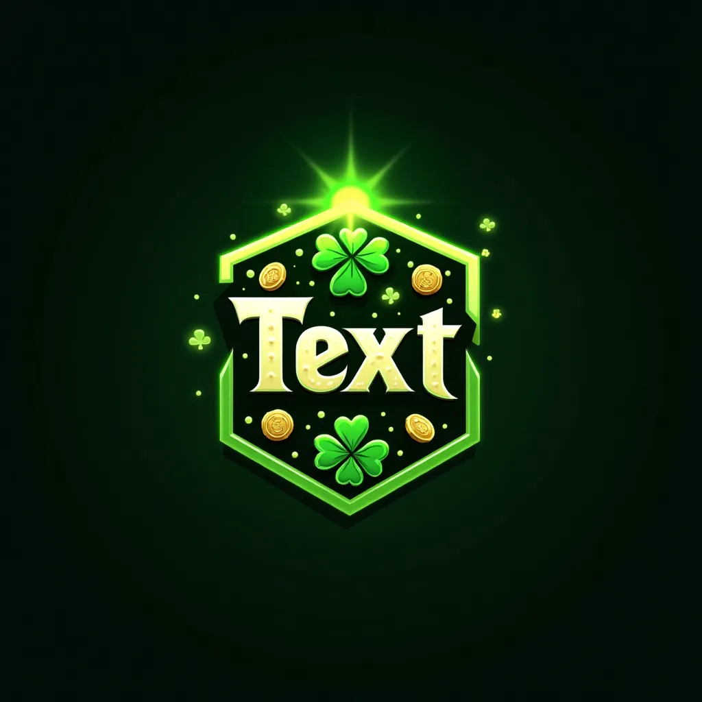 St Patrick's Day themed gaming logo example