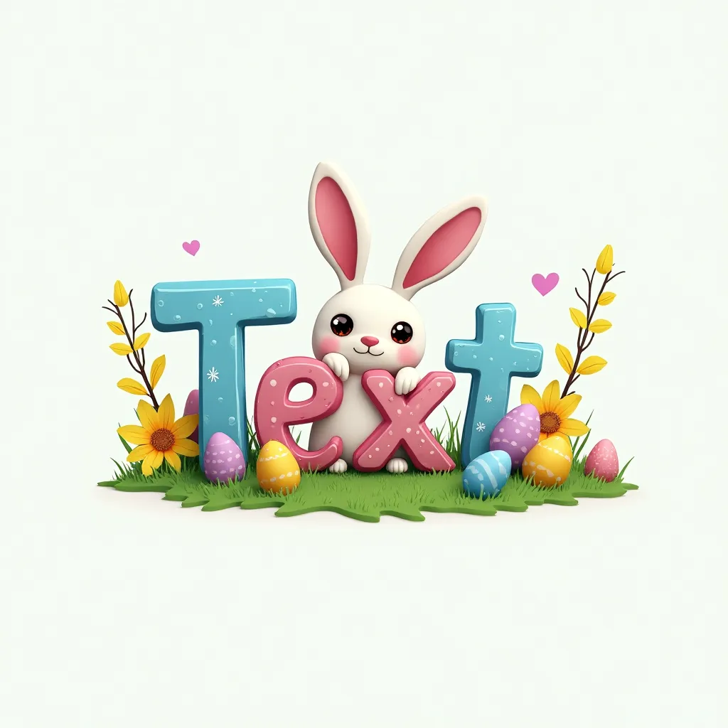 Easter themed gaming logo example