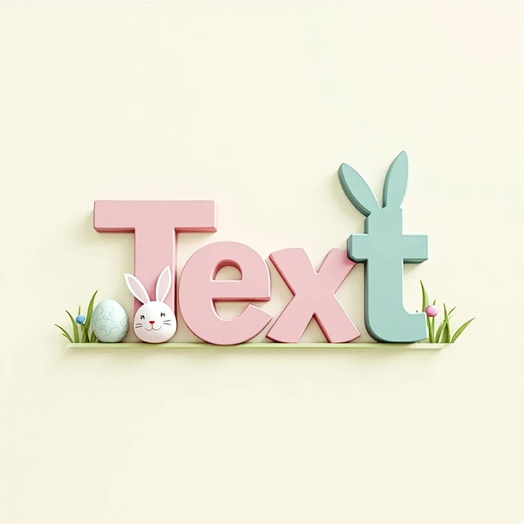 Easter themed gaming logo example