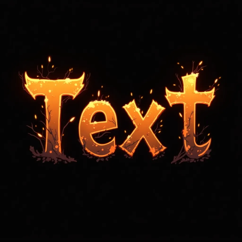 Halloween themed gaming logo example