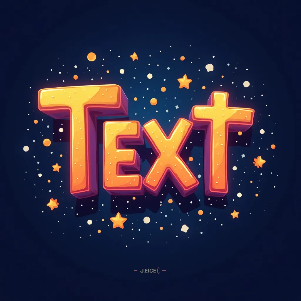 Holiday themed gaming logo example