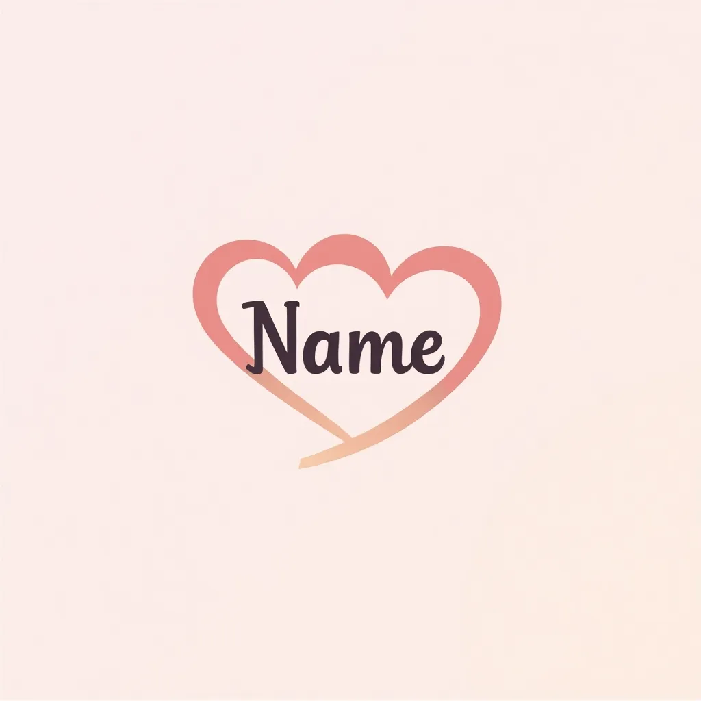 Valentine's Day themed gaming logo example
