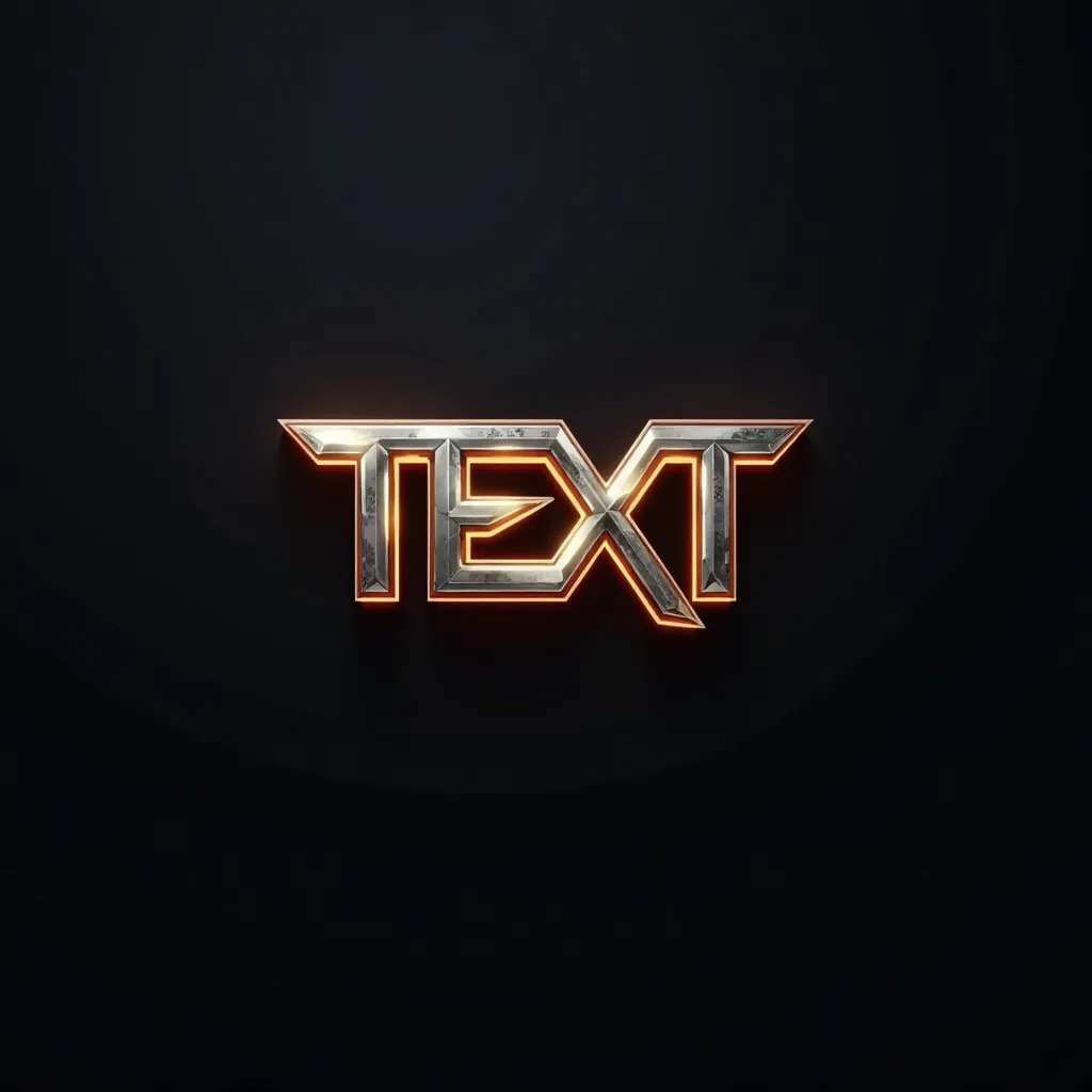 Monogram style gaming logo example