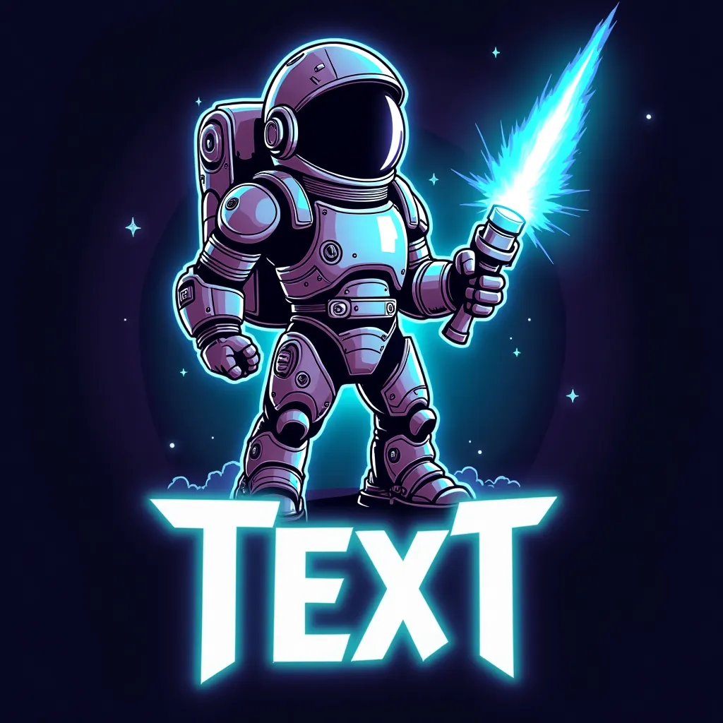 Space logo example