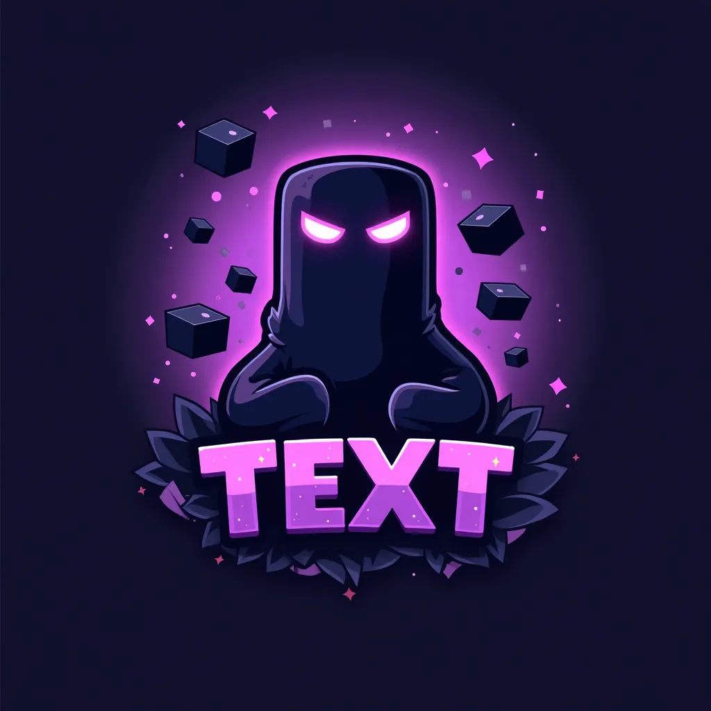 Minecraft gaming logo example