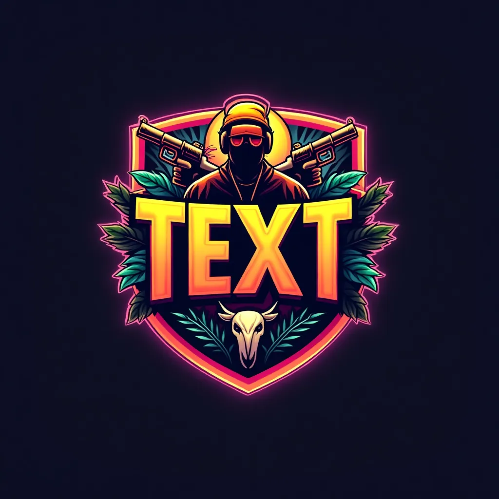 Free Fire gaming logo example