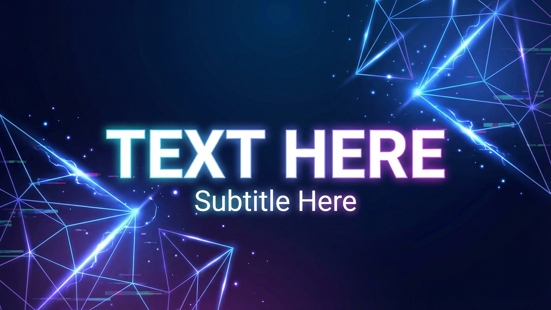 Cyberpunk Neon Frame